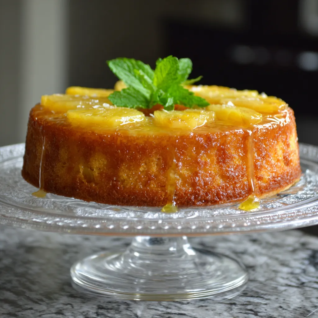 Pineapple Juice Cake