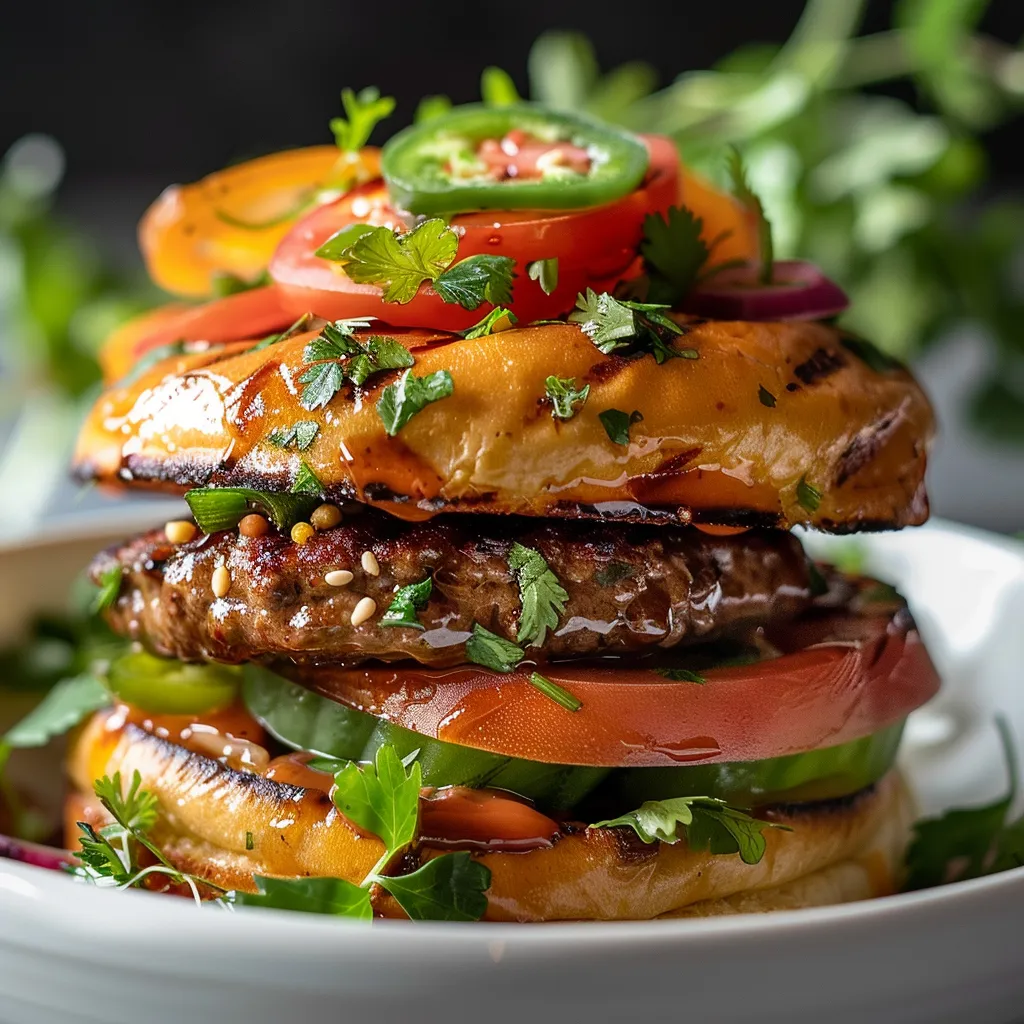 Hawaiian Teriyaki Burgers