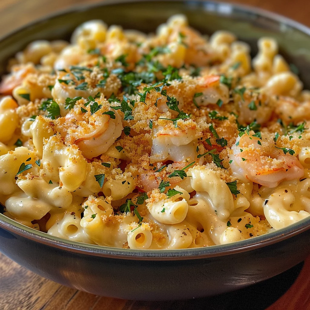 Seafood Mac and Cheese