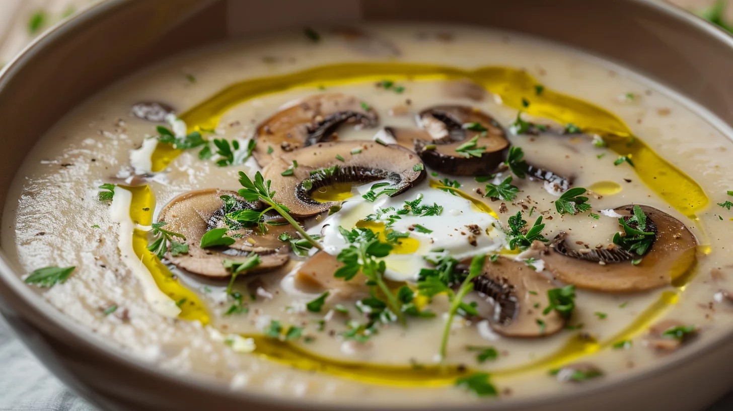 Creamy Mushroom Soup That Feels Gourmet
