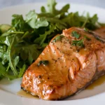 Maple Dijon Glazed Salmon