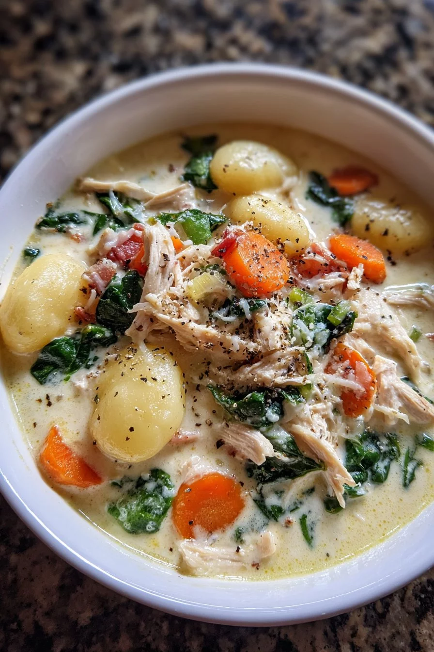 Chicken Gnocchi Soup