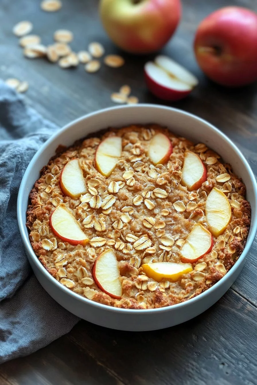 Oatmeal Apple Breakfast Bake