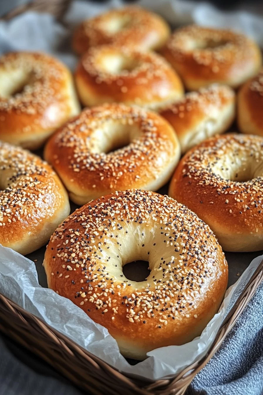Sourdough Bagels Recipe