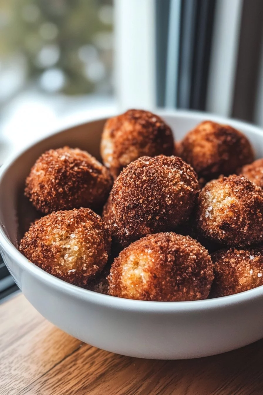 Healthy Air Fryer Churro Bites