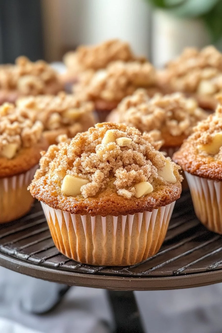 Unleash 12 Divine Apple Cinnamon Streusel Muffins From Your Oven Today