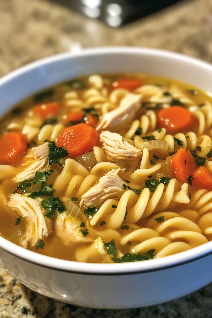 Healing Chicken Noodle Soup
