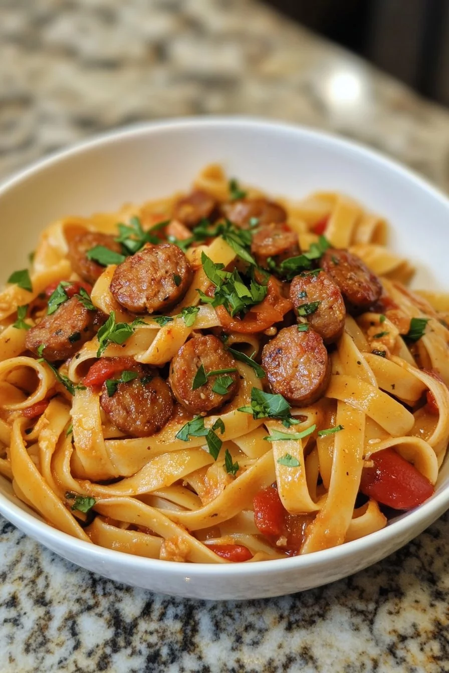 Cajun Sausage Pasta