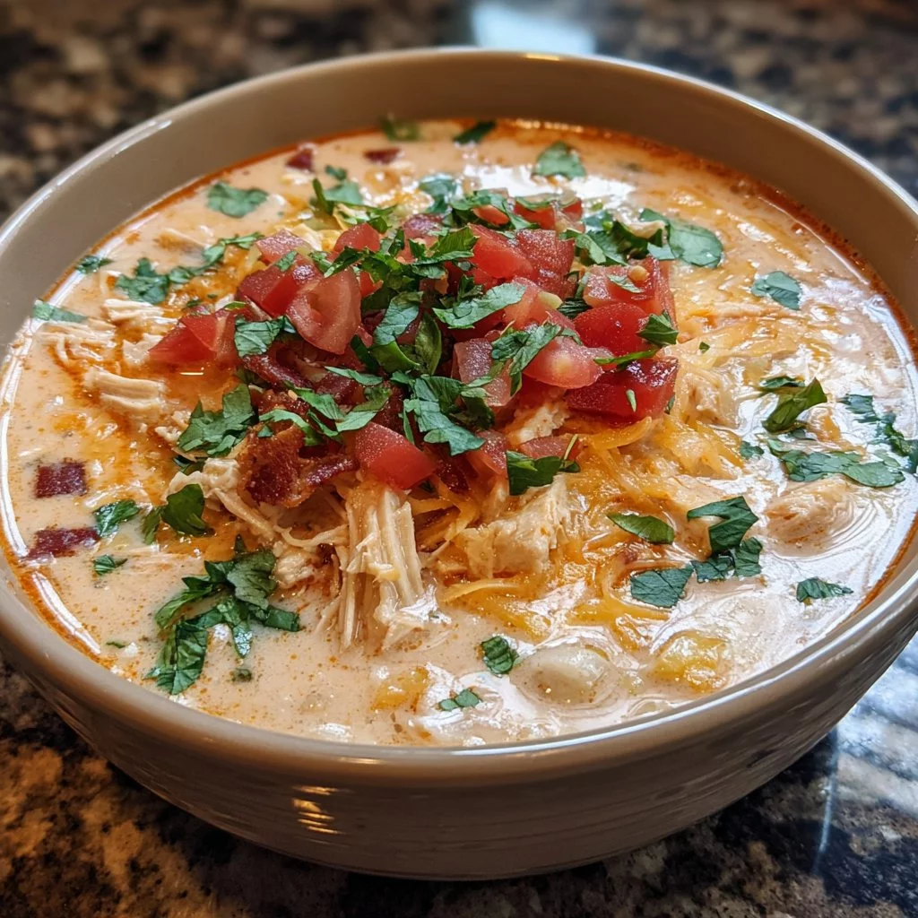 Creamy Chicken Taco Soup