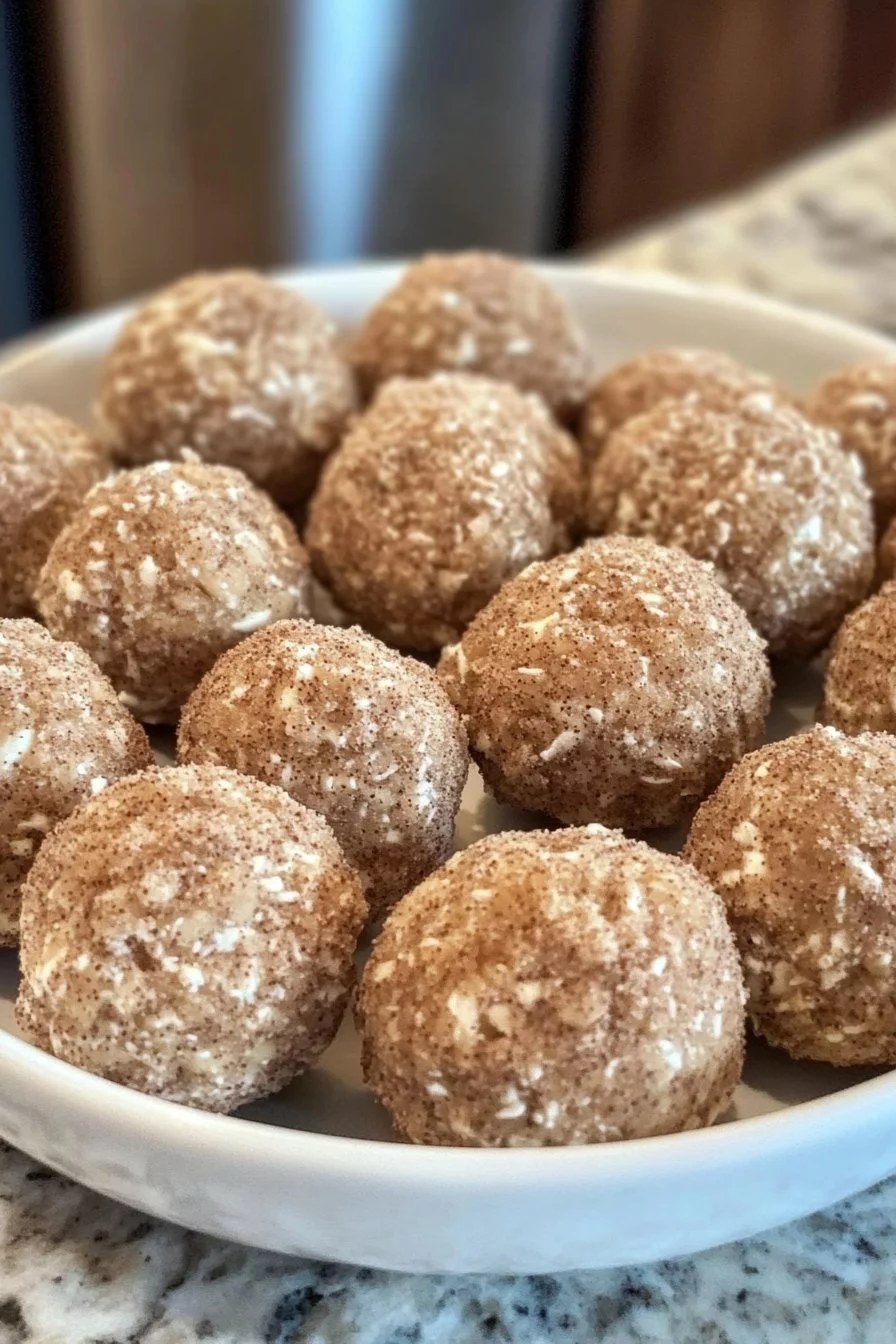 Cinnamon Apple Cottage Cheese Bites