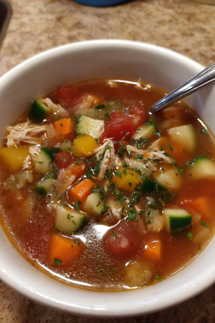 Weight Loss Soup (Turkey Vegetable Soup)