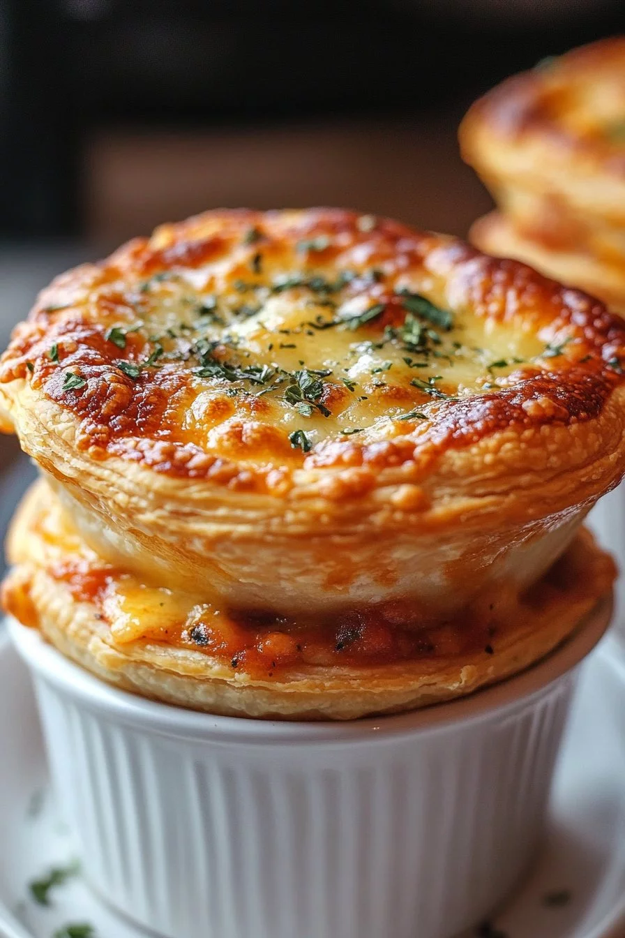 Mini Pizza Pot Pies Recipe