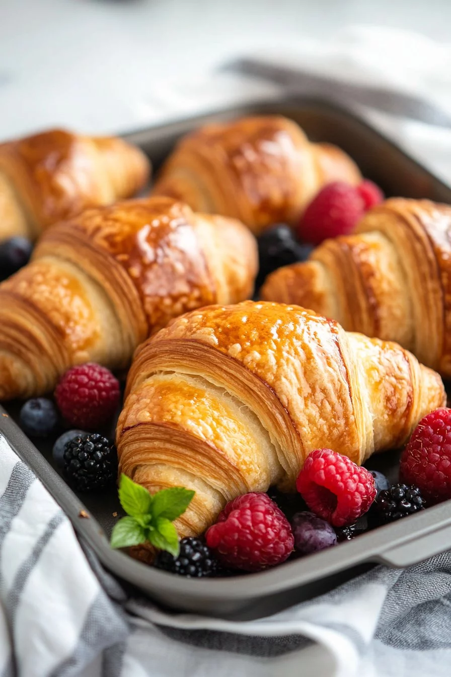 Berry Croissant Bake