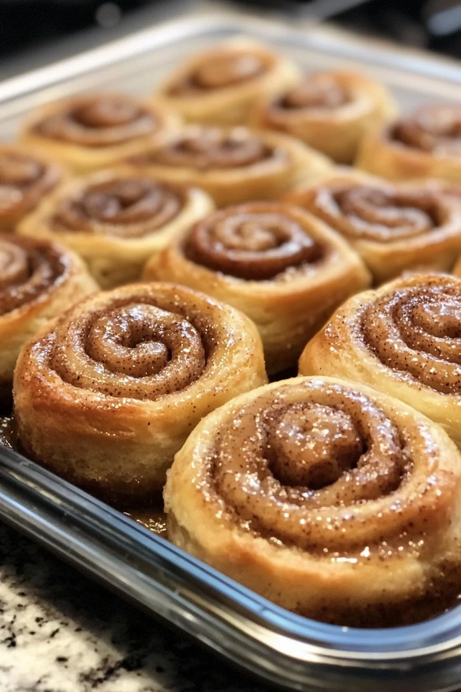 Banana Bread Cinnamon Rolls
