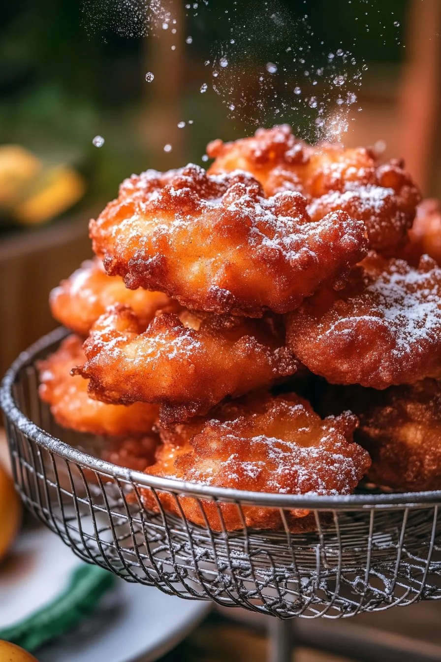 Crispy Air Fryer Apple Fritters