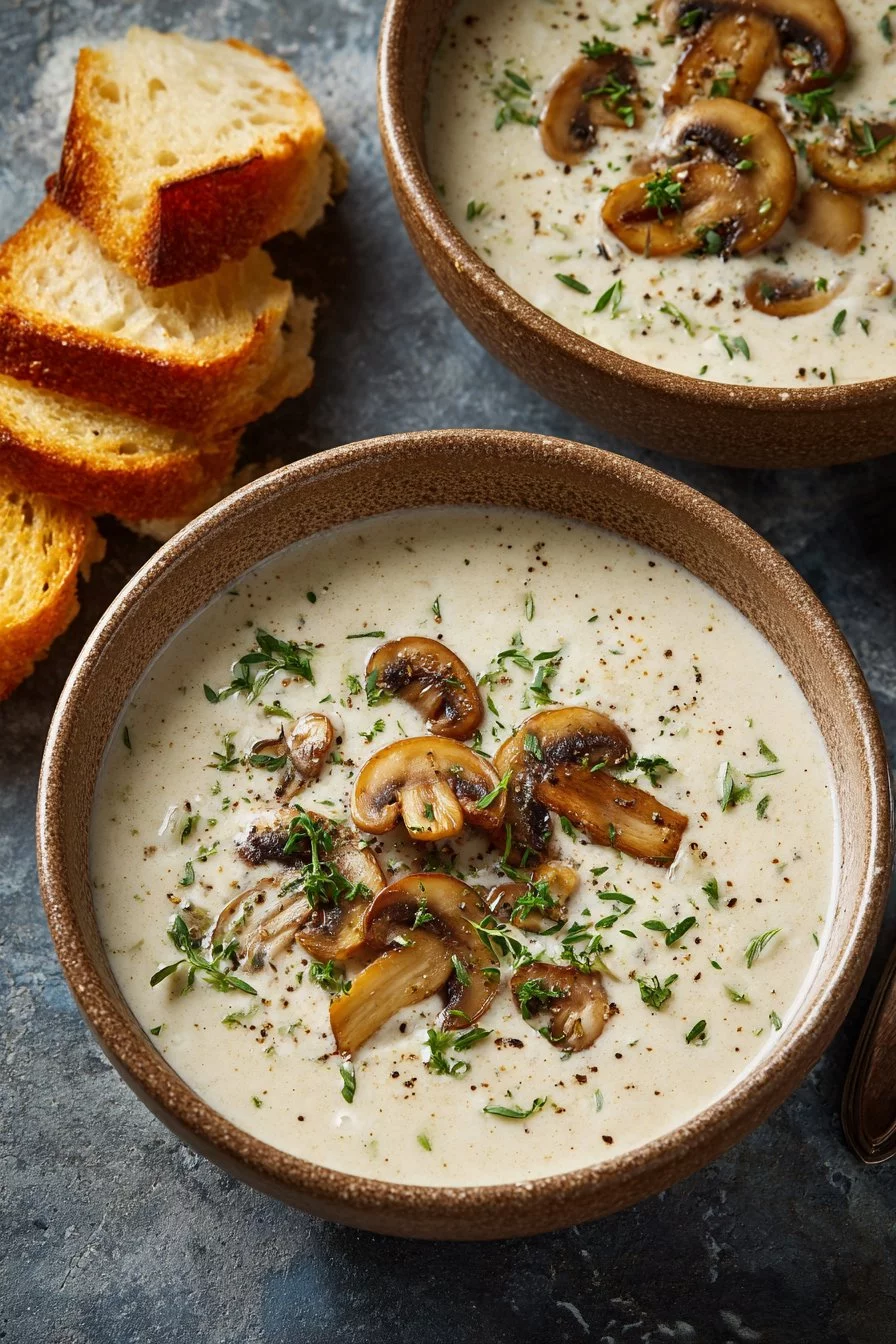 Creamy Mushroom Soup Recipe - Perfect Comfort Food