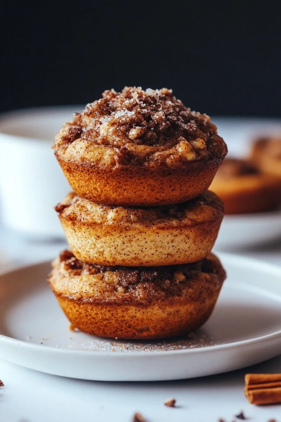 Cinnamon Roll Protein Muffins