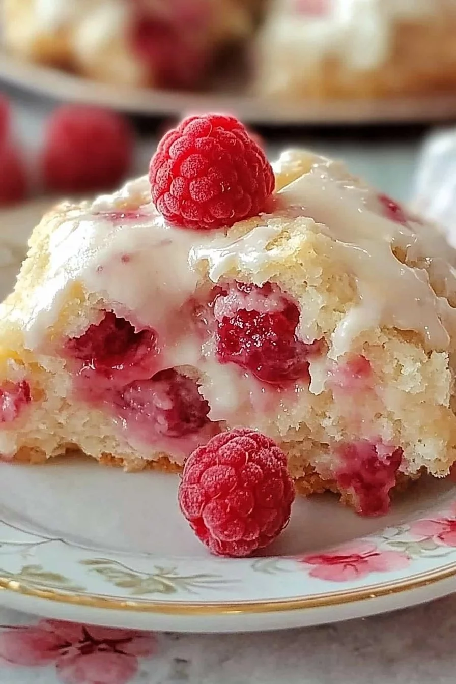 Lemon Raspberry Scones