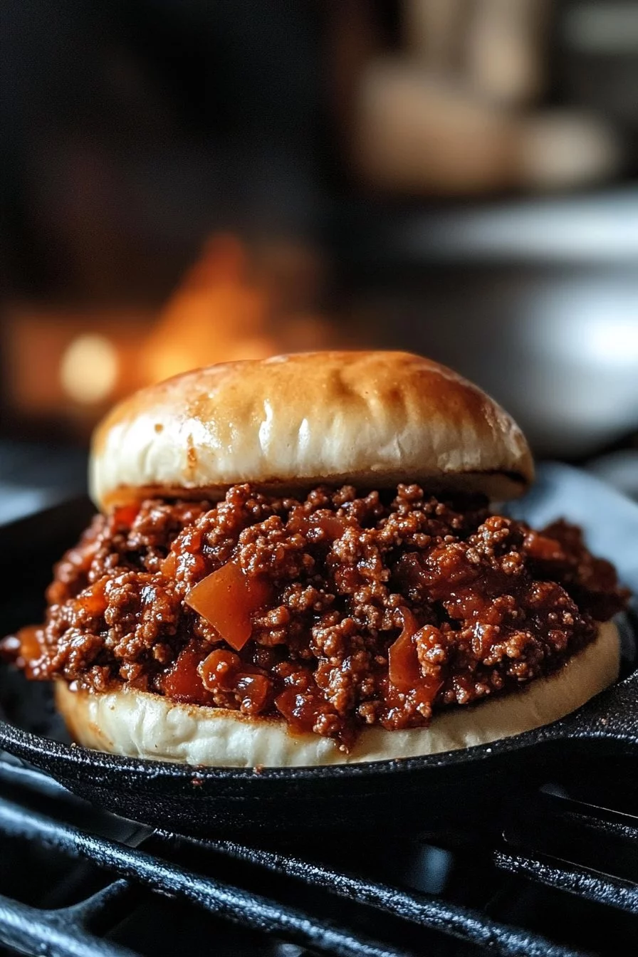 Ground Chicken Sloppy Joes