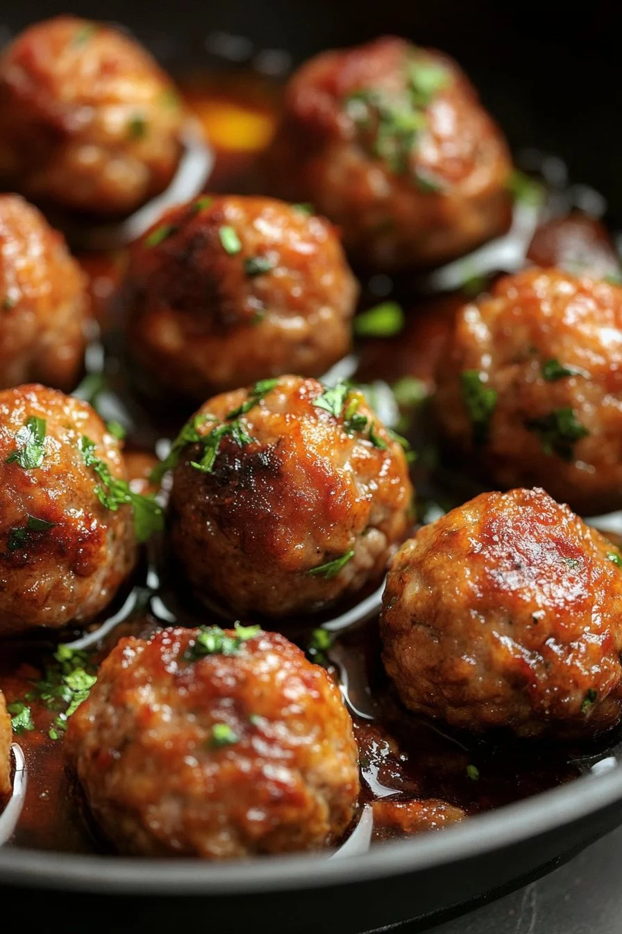 Juicy Baked Turkey Meatballs – Healthy, Easy & Delicious