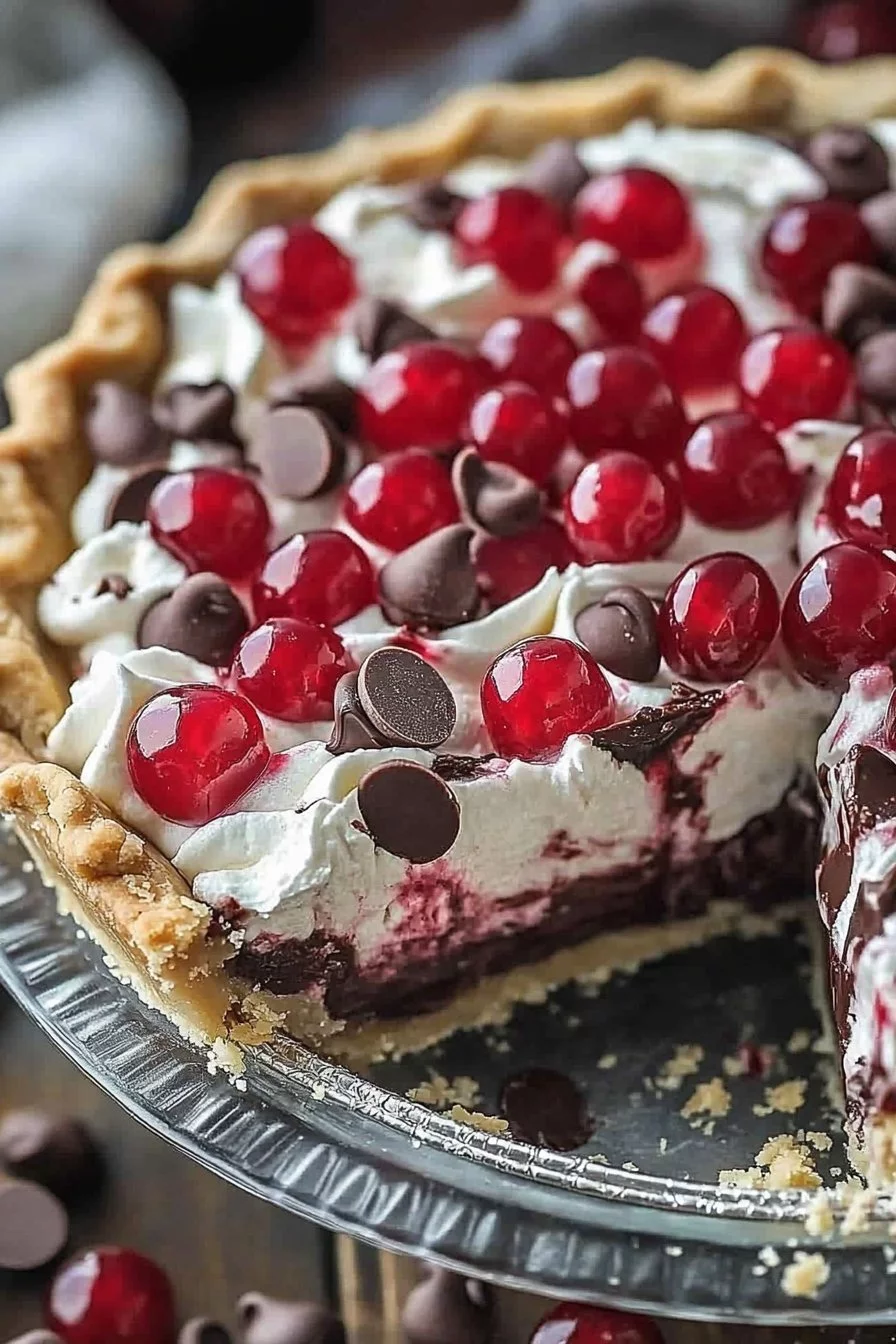 Cherry Chocolate Chip Pie