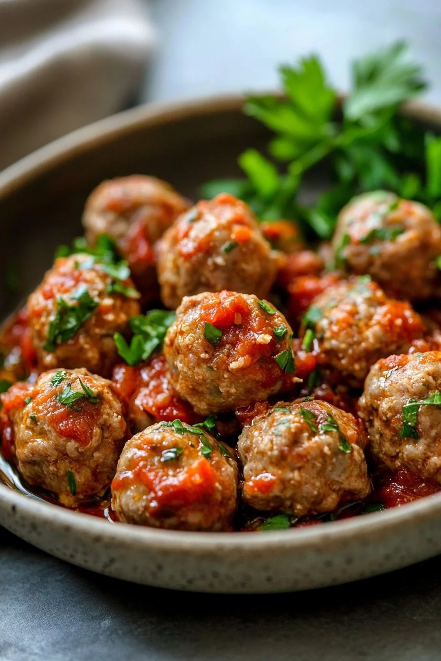 Greek Turkey Meatballs