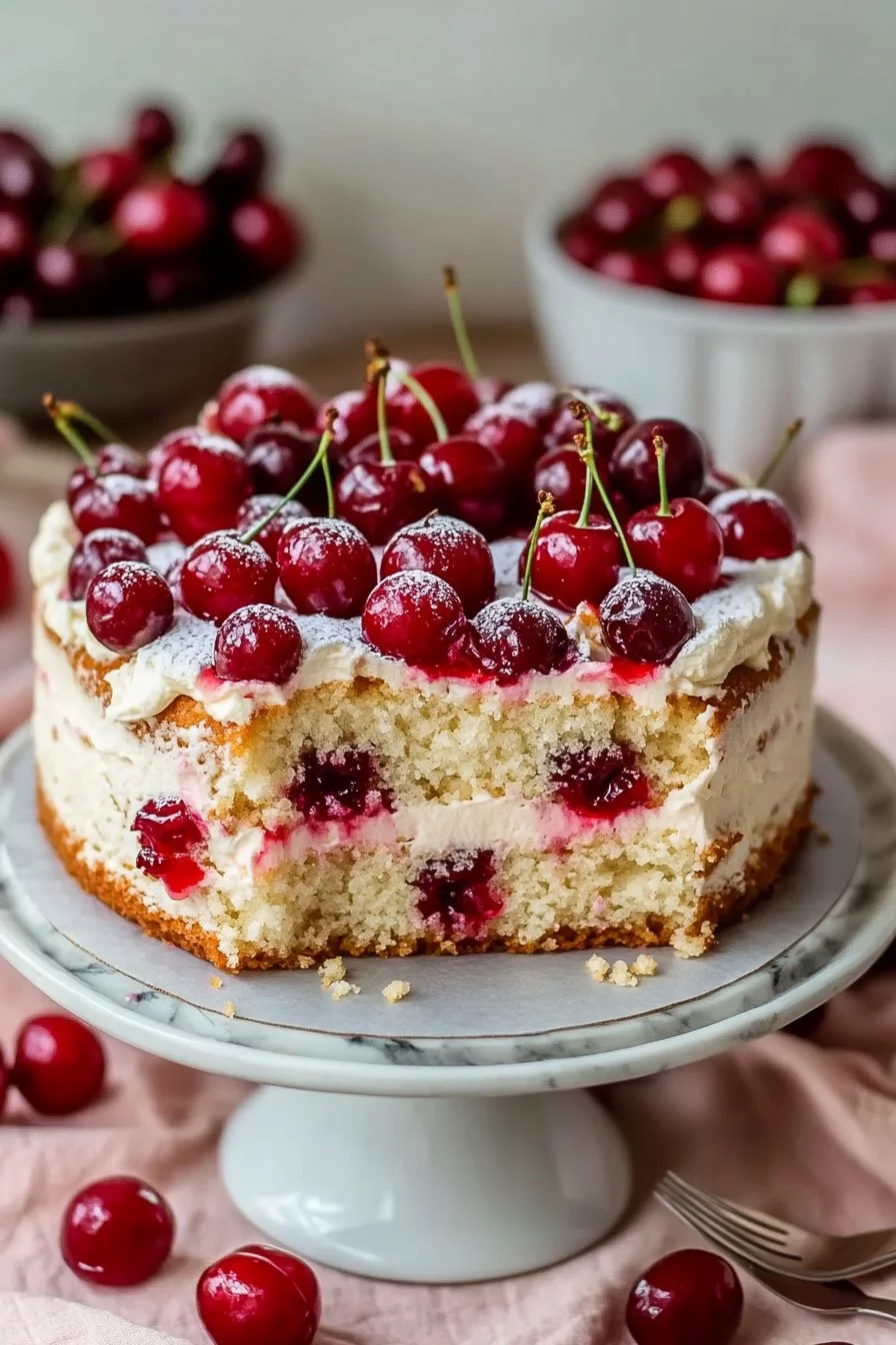 Irresistible Cherry Cake Recipe that Will Delight You!