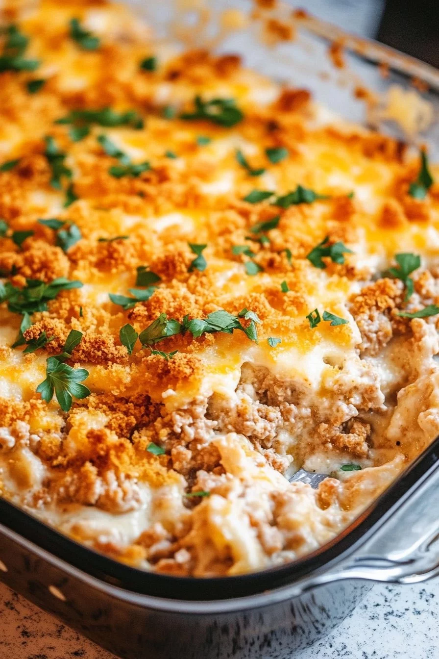 Million Dollar Ground Turkey Casserole
