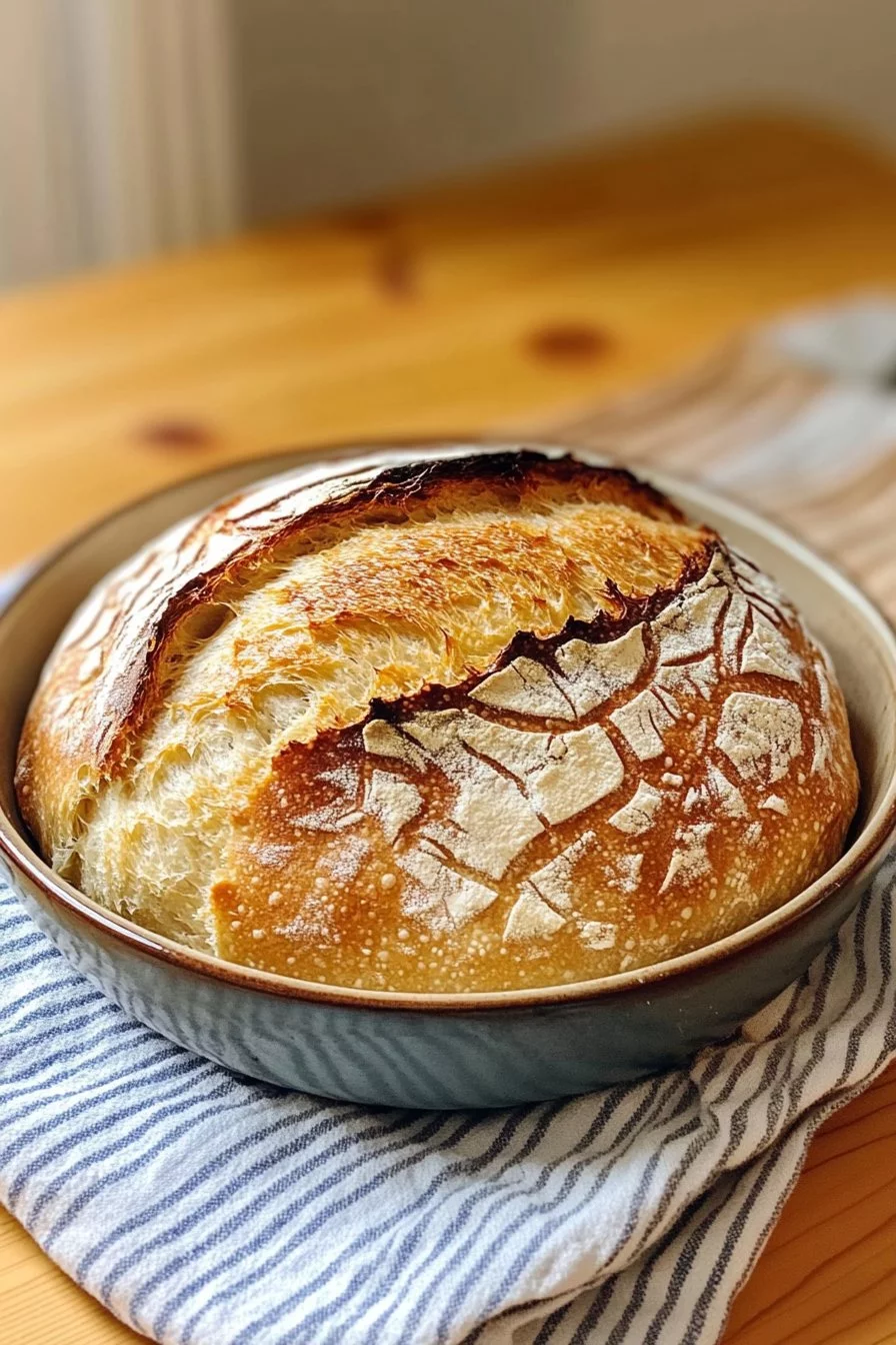 Speedy Same Day Sourdough Bread Recipe