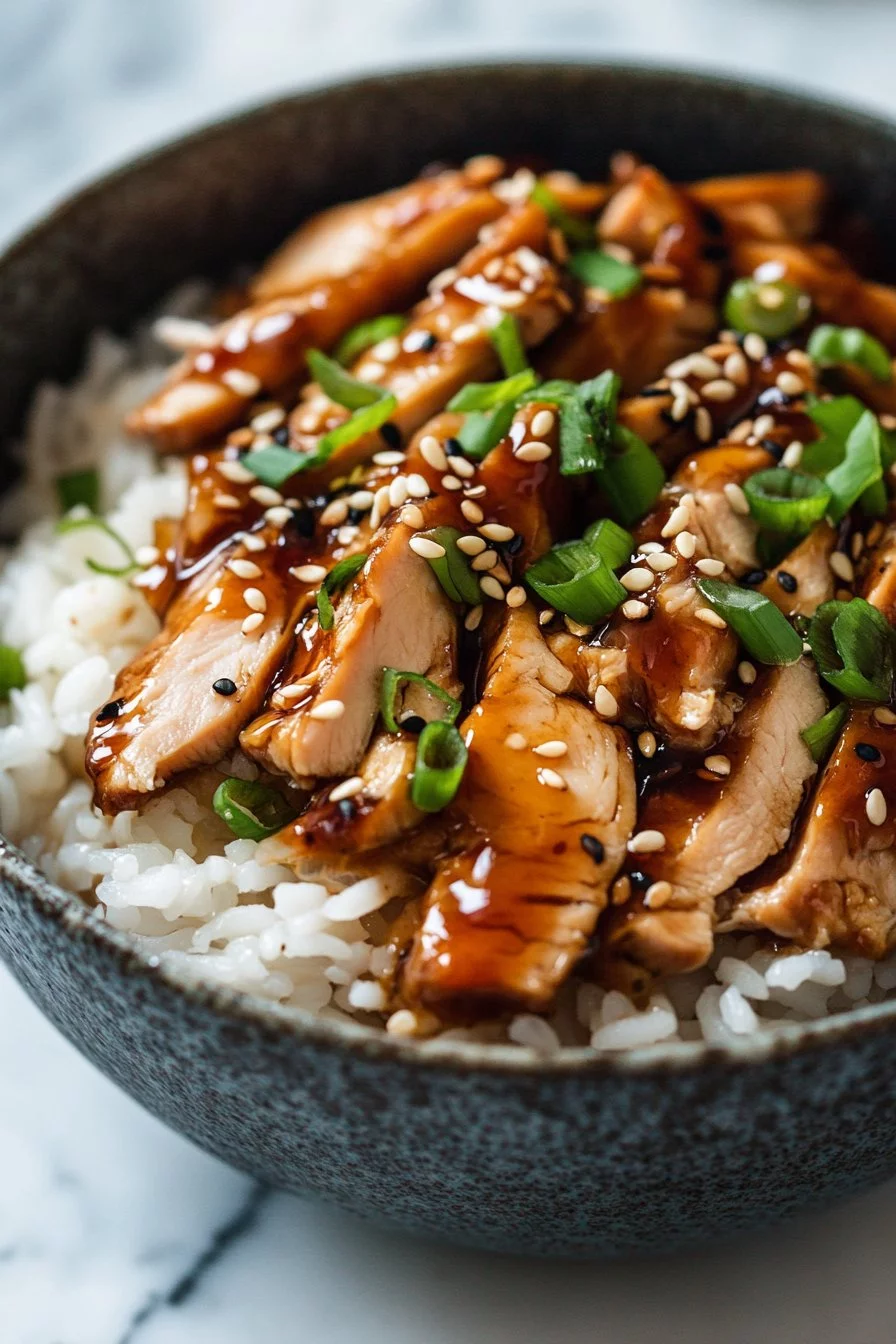 Teriyaki Turkey Rice Bowls