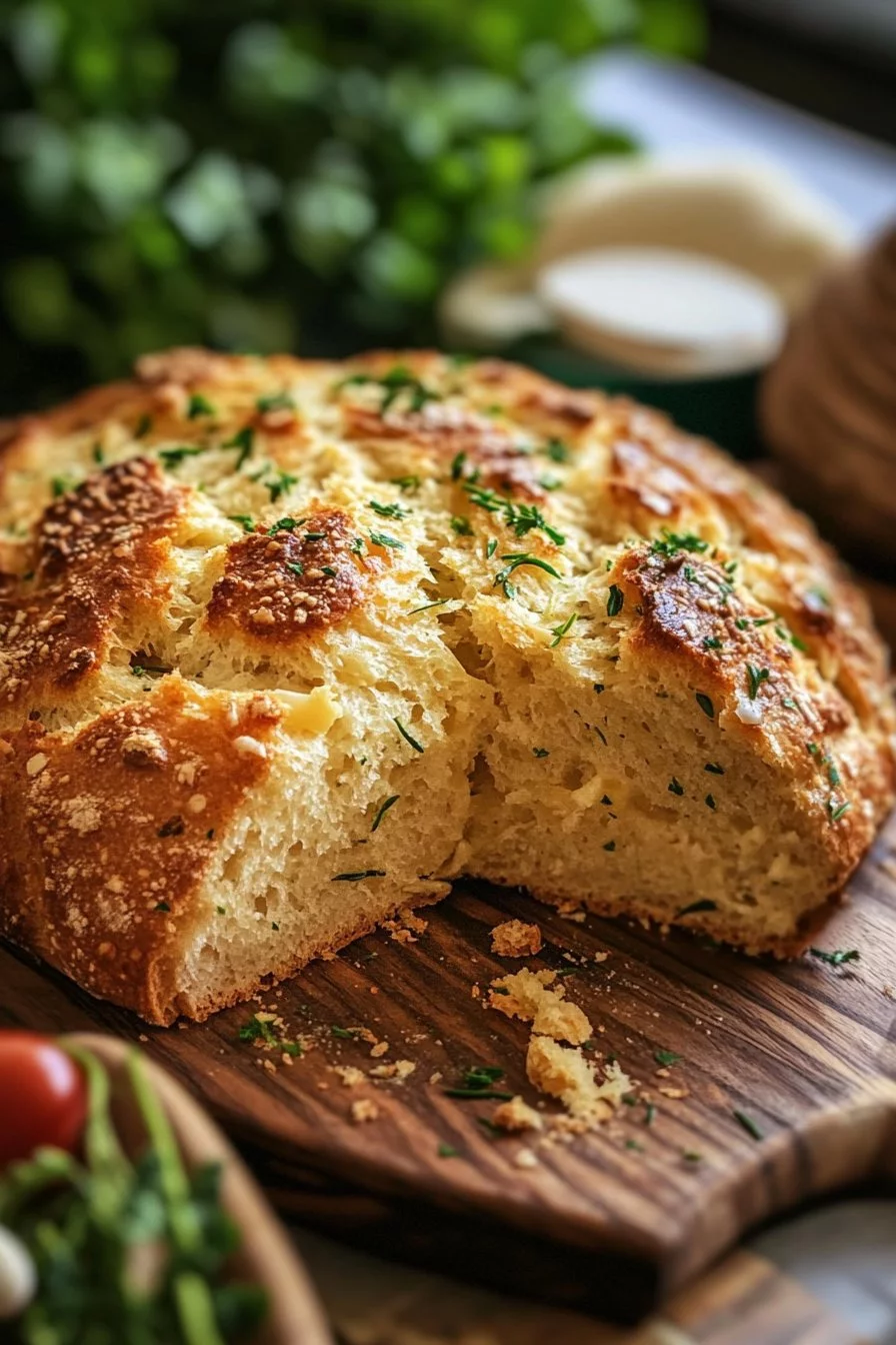 Cheddar and Herb Soda Bread